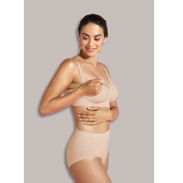 Carriwell CarriGel Seamless Breastfeeding Bra ™ Beige - Maternity