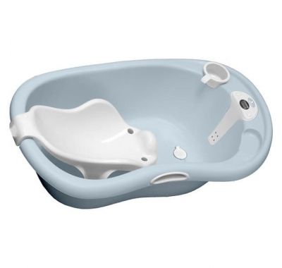 Μπανιέρα μωρού με γλίστρα Kikka Boo Lavera Blue στο Bebe Maison