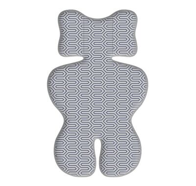 Στρώμα καροτσιού Grecostrom 3D Air Mesh Maze grey στο Bebe Maison