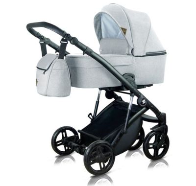 Πολυκαρότσι Milu Kids Atteso ATS 02 Light Grey με δώρο τους αντάπτορες στο Bebe Maison