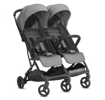 Καρότσι διδύμων Inglesina Twin Sketch Grey στο Bebe Maison