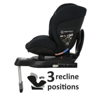 Κάθισμα αυτοκινήτου Bebe Stars Megan i-Size 360° Black στο Bebe Maison