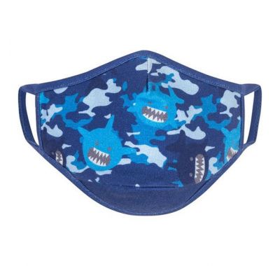 Παιδικές μάσκες από οργανικό βαμβάκι Zoocchini 3 τμχ Shark Multi στο Bebe Maison