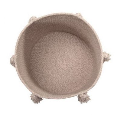 Καλάθι αποθήκευσης Lorena Canals Woody Vintage Nude 30x30 στο Bebe Maison