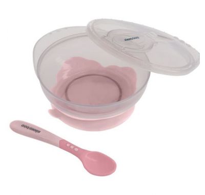 Μπολ φαγητού με κουτάλι Kikka Boo μέντα στο Bebe Maison