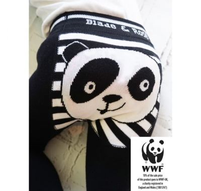 Παιδικό κολάν Blade & Rose WWF Panda μαύρο-άσπρο στο Bebe Maison