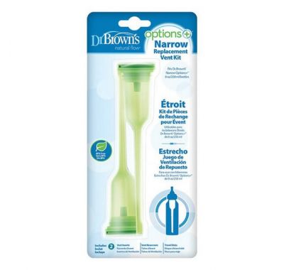 Ανταλλακτικό βάση και σωλήνας ροής Dr Brown για μπιμπερό options+ με στενό λαιμό στο Bebe Maison