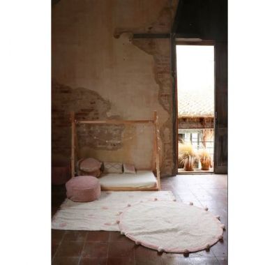 Παιδικό χαλί Lorena Canals Bubbly vintage nude 120εκ. διάμετρος στο Bebe Maison