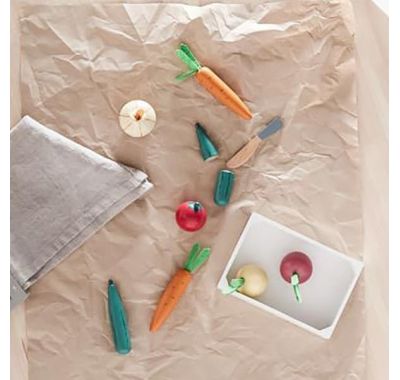 Ξύλινο σετ λαχανικών Kids Concept στο Bebe Maison