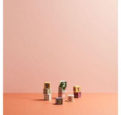 Σετ 10 ξύλινων κύβων σύνθεσης Kids Concept Edvin στο Bebe Maison