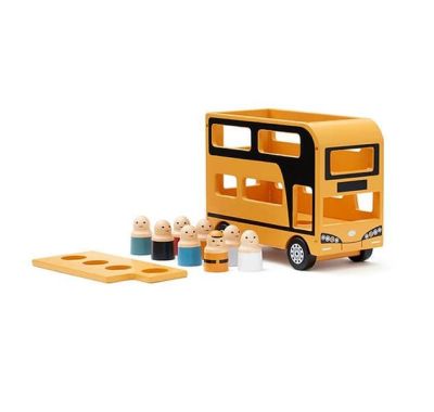 Ξύλινο double decker λεωφορείο με φιγούρες Kids Concept Aiden στο Bebe Maison