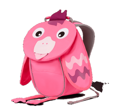 Παιδικό σακίδιο πλάτης μίνι Affenzahn Neon Φλαμίνγκο στο Bebe Maison