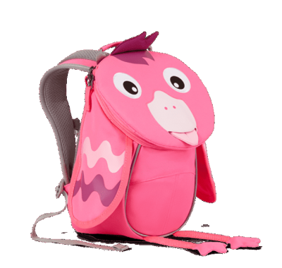 Παιδικό σακίδιο πλάτης μίνι Affenzahn Neon Φλαμίνγκο στο Bebe Maison