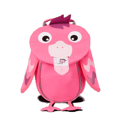 Παιδικό σακίδιο πλάτης μίνι Affenzahn Neon Φλαμίνγκο στο Bebe Maison