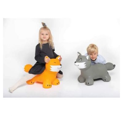 Φουσκωτό ζωάκι Gerardo's Jumpy Λύκος γκρι στο Bebe Maison