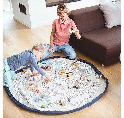 Στρώμα παιχνιδιού - τσάντα 2 σε 1 Play & Go L.A. roadmap στο Bebe Maison