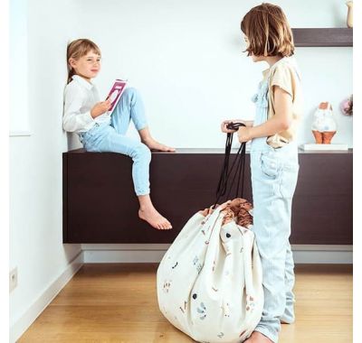 Στρώμα παιχνιδιού - τσάντα 2 σε 1 Play & Go Veggie numbers στο Bebe Maison