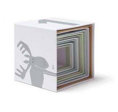 Πυραμίδα ταξινόμησης 10 κύβων με αρίθμηση Kids Concept στο Bebe Maison