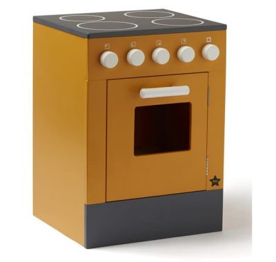 Ξύλινος φούρνος Kids Concept Bistrot κίτρινο στο Bebe Maison
