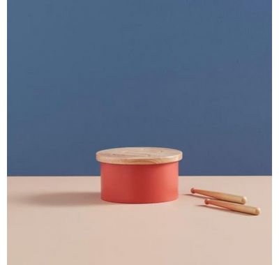 Μικρό τύμπανο Kids Concept Star κόκκινο στο Bebe Maison