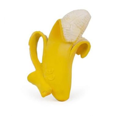 Μασητικό Olie & Carol από φυσικό καουτσούκ Ana η μπανάνα στο Bebe Maison