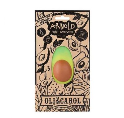 Μασητικό Olie & Carol από φυσικό καουτσούκ Arnold το αβοκάντο στο Bebe Maison