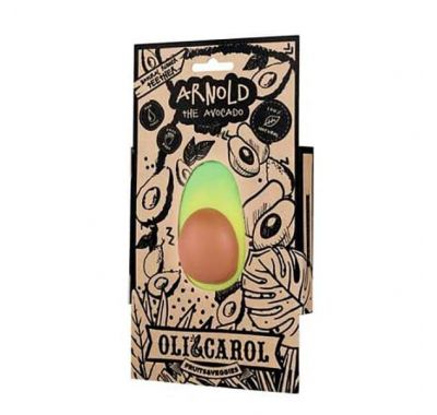 Μασητικό Olie & Carol από φυσικό καουτσούκ Arnold το αβοκάντο στο Bebe Maison