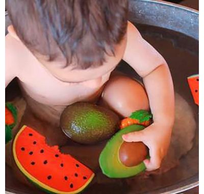 Μασητικό Olie & Carol από φυσικό καουτσούκ Arnold το αβοκάντο στο Bebe Maison