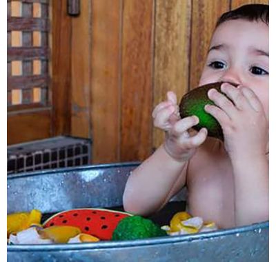 Μασητικό Olie & Carol από φυσικό καουτσούκ Arnold το αβοκάντο στο Bebe Maison