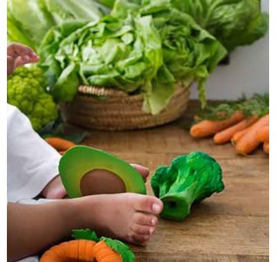 Μασητικό Olie & Carol από φυσικό καουτσούκ Arnold το αβοκάντο στο Bebe Maison