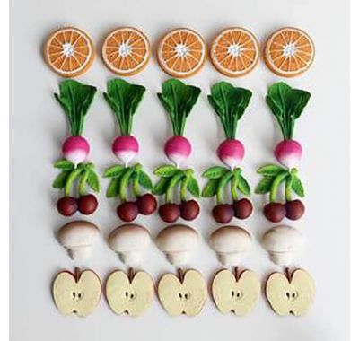 Μασητικό Olie & Carol από φυσικό καουτσούκ Clementino το πορτοκάλι στο Bebe Maison