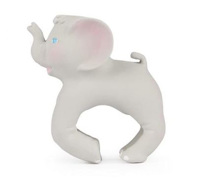 Μασητικό βραχιολάκι Oli & Carol από φυσικό καουτσούκ ελεφαντάκι Nelly στο Bebe Maison