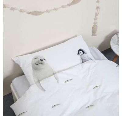 Σετ παπλωματοθήκης Snurk Φίλοι του Αρκτικού Κύκλου 140 x 200 στο Bebe Maison