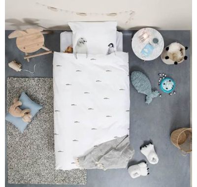 Σετ παπλωματοθήκης Snurk Φίλοι του Αρκτικού Κύκλου 140 x 200 στο Bebe Maison