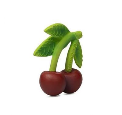 Μασητικό Olie & Carol από φυσικό καουτσούκ Merry το κεράσι στο Bebe Maison