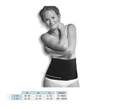 Ρυθμιζόμενη ζώνη σύσφιξης Carriwell από οργανικό βαμβάκι S/M & L/XL στο Bebe Maison