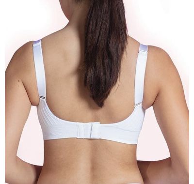Σουτιέν Θηλασμού Carriwell χωρίς ραφές με ενίσχυση Λευκό στο Bebe Maison