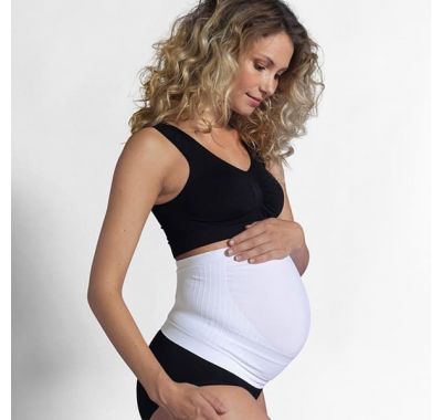 Υποστηρικτική ζώνη εγκυμοσύνης Carriwell χωρίς ραφές S, M, L, XL Λευκό στο Bebe Maison