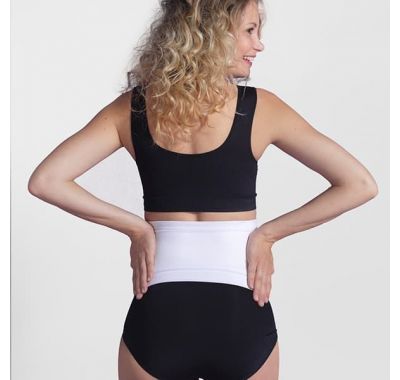 Υποστηρικτική ζώνη εγκυμοσύνης Carriwell χωρίς ραφές S, M, L, XL Λευκό στο Bebe Maison