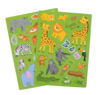 Φορητό μαγνητικό παιχνίδι Tiger Tribe Στην ζούγκλα στο Bebe Maison