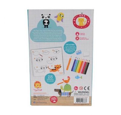 Σετ ζωγραφικής & σχεδιασμού Tiger Tribe Ζωάκια στο Bebe Maison