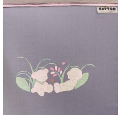 Παρκοκρέβατο Nattou Iris & Lali με ροδάκια στο Bebe Maison