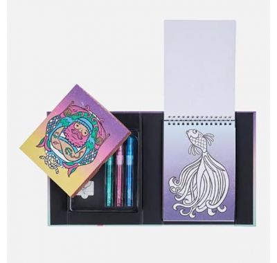 Μπλοκ ζωγραφικής glitter Tiger Tribe Ωκεανός στο Bebe Maison