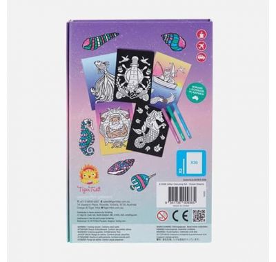 Μπλοκ ζωγραφικής glitter Tiger Tribe Ωκεανός στο Bebe Maison