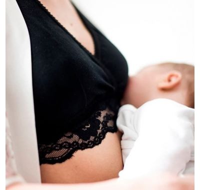 Δαντελένιο κρουαζέ σουτιέν θηλασμού Carriwell S, M, L, XL Λευκό στο Bebe Maison