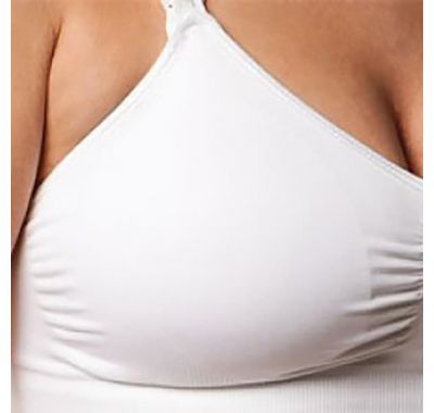 Σουτιέν Θηλασμού Carriwell χωρίς ραφές με ενίσχυση Λευκό στο Bebe Maison