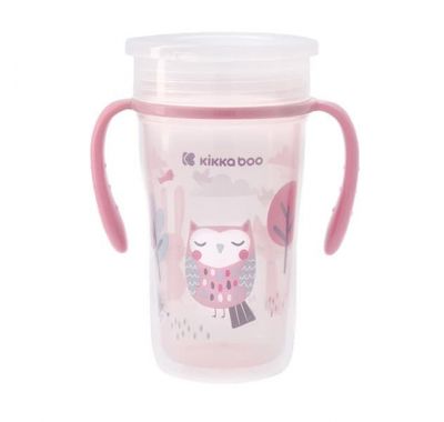 Εκπαιδευτικό ποτήρι με λαβές 360° Kikka Boo Owl στο Bebe Maison