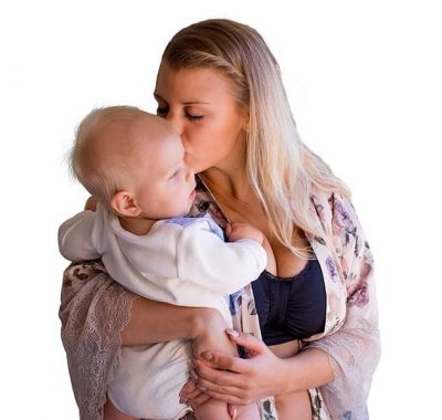 Σουτιέν θηλασμού  Carriwell padded & Gelwire Λευκό στο Bebe Maison