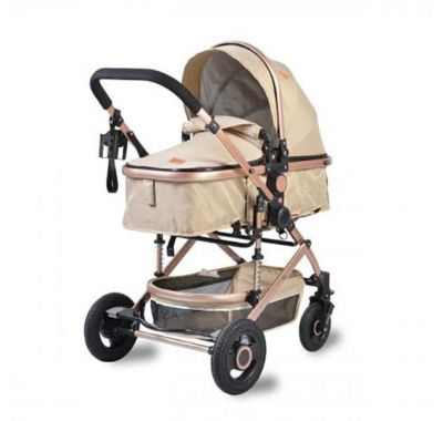 Πολυκαρότσι Cangaroo Ciara 2 σε 1 Beige στο Bebe Maison