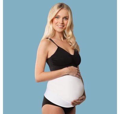 Ρυθμιζόμενη Ζώνη Υποστήριξης Εγκυμοσύνης Carriwell με Velcro Λευκό στο Bebe Maison
